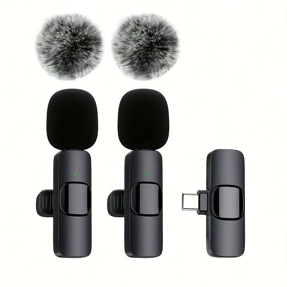 SENWUKO Wireless Lavalier Microphone with USB-C